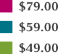 seat price ranges